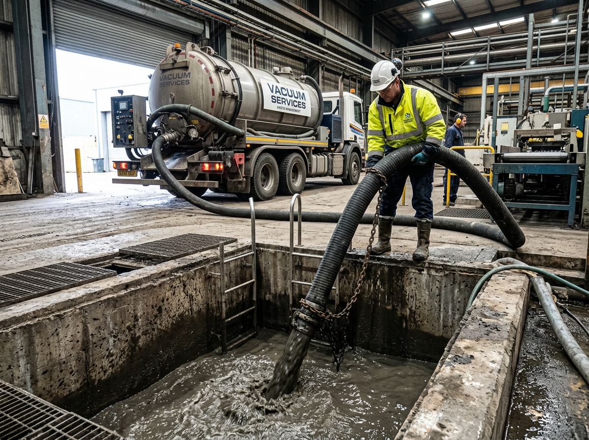 Industrial Pit Cleaning